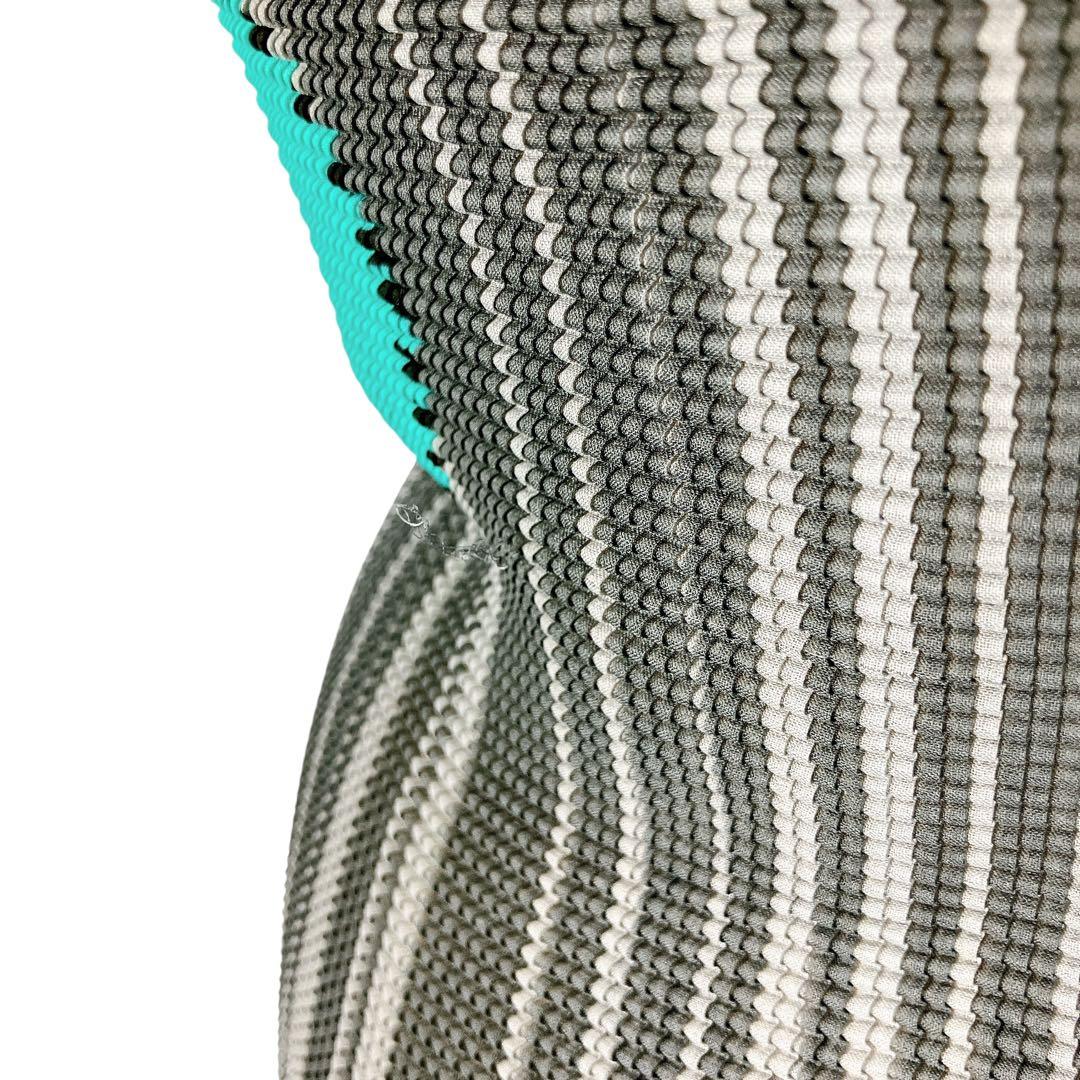 マカ39 超美品 ミーバイイッセイミヤケ 半袖ブラウス トップス ハイネック