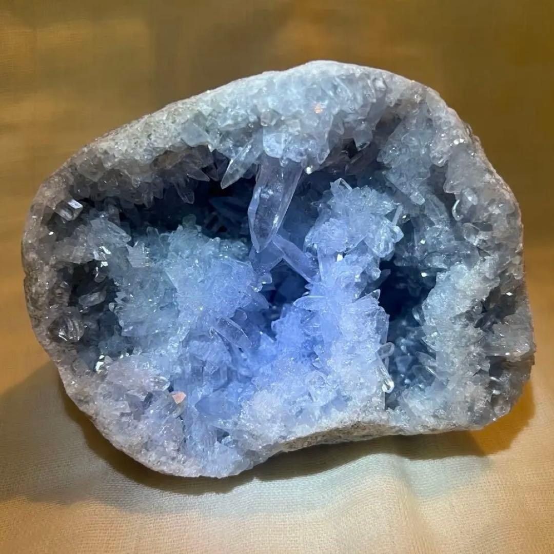 特大ブルーセレスタイト 1014g 天然石 パワーストーン
