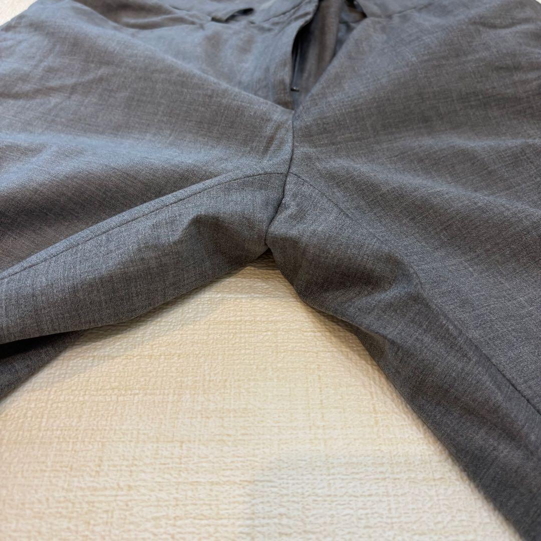 【クリーニング済】theory luxe スーツ　38 グレー　パンツスーツ　M