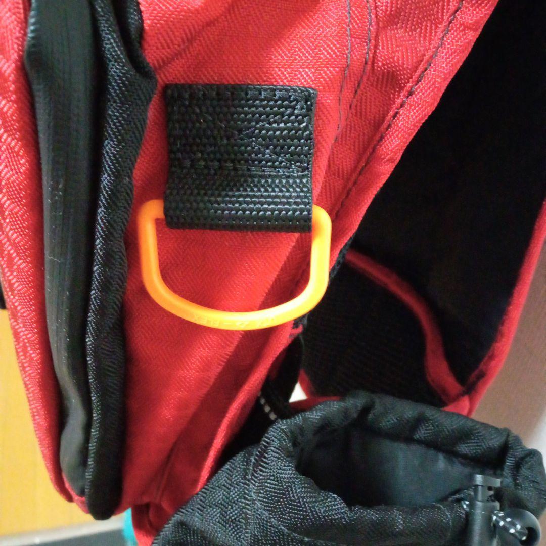 mazume フィッシングベスト レッド