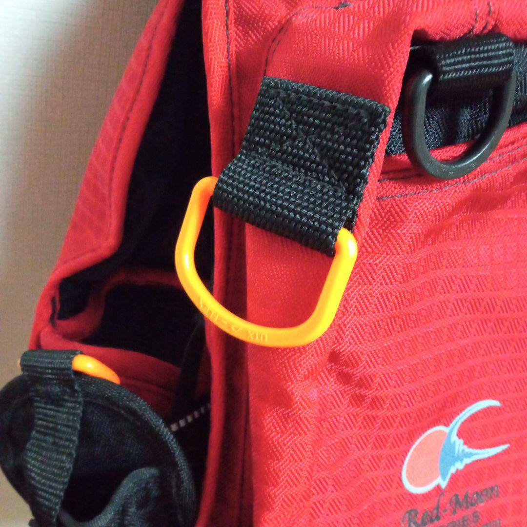 mazume フィッシングベスト レッド