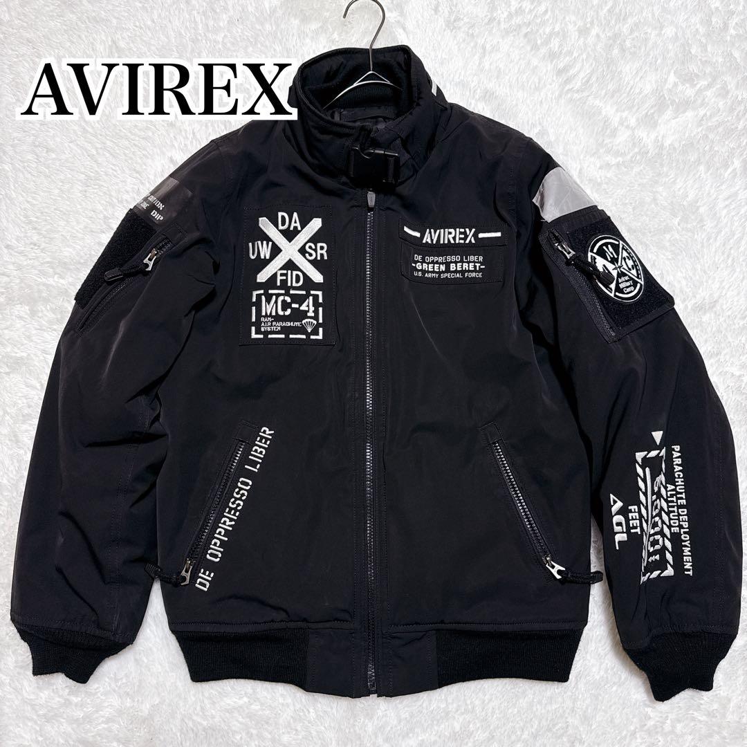 AVIREX ミリタリージャケット GREEN BERET DROP ZONE