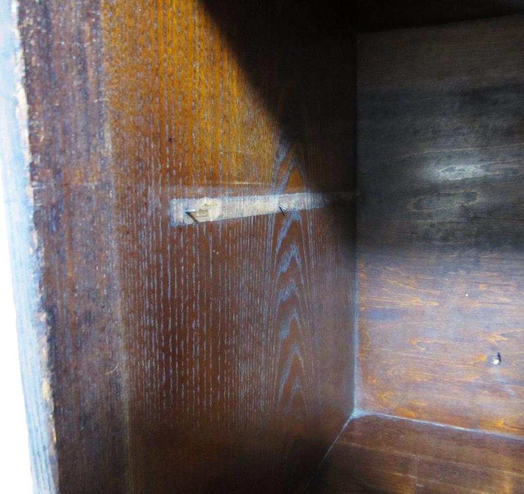 アンティーク 木製棚 茶棚 飾り棚 昭和初期～もっと古いかも？ レトロ