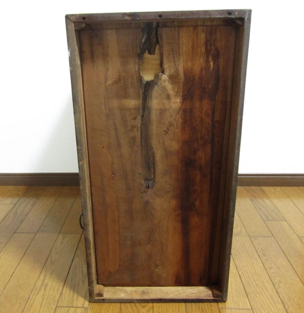 アンティーク 木製棚 茶棚 飾り棚 昭和初期～もっと古いかも？ レトロ