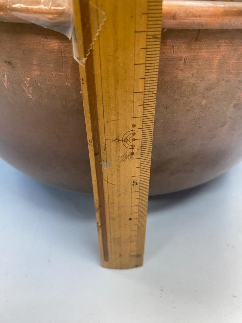 ★値下げ★銅鍋　製菓プロ用　両手付き 内径約30cm