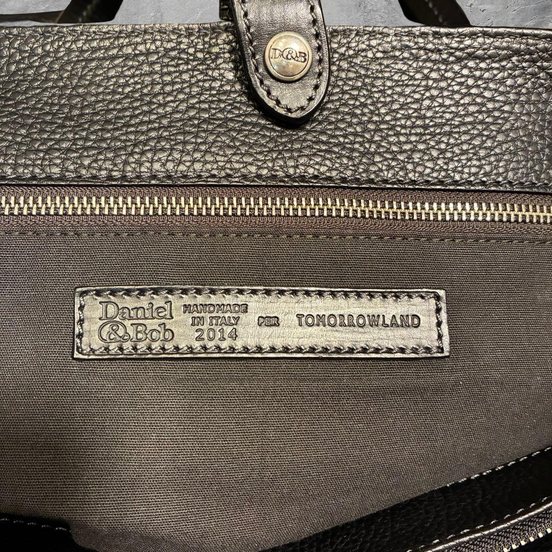 Daniel & Bob トゥモローランド ブラックトートバッグ