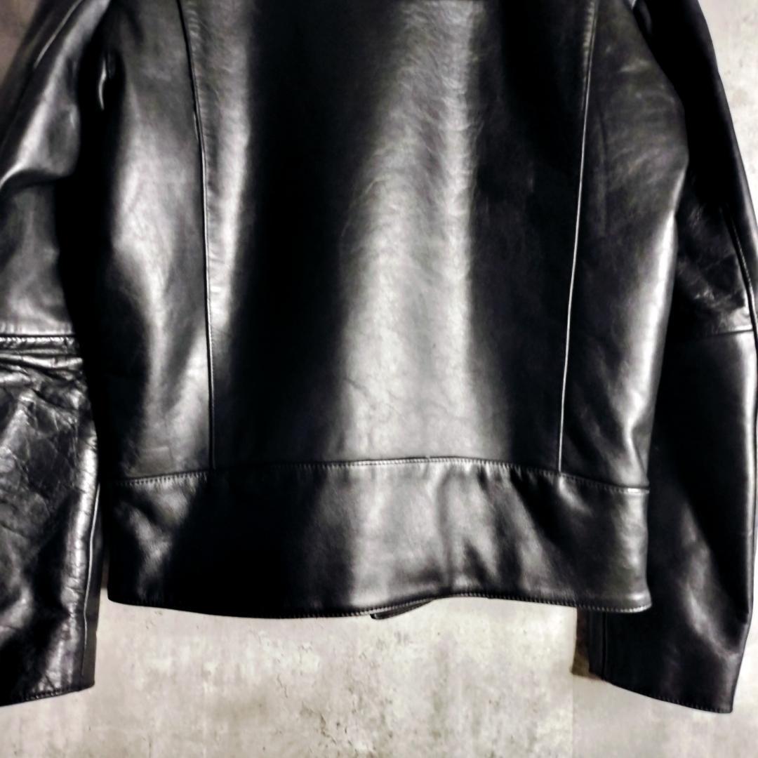 美品★ロットワイラー カウレザー 本革 ダブルライダースジャケット M 日本製