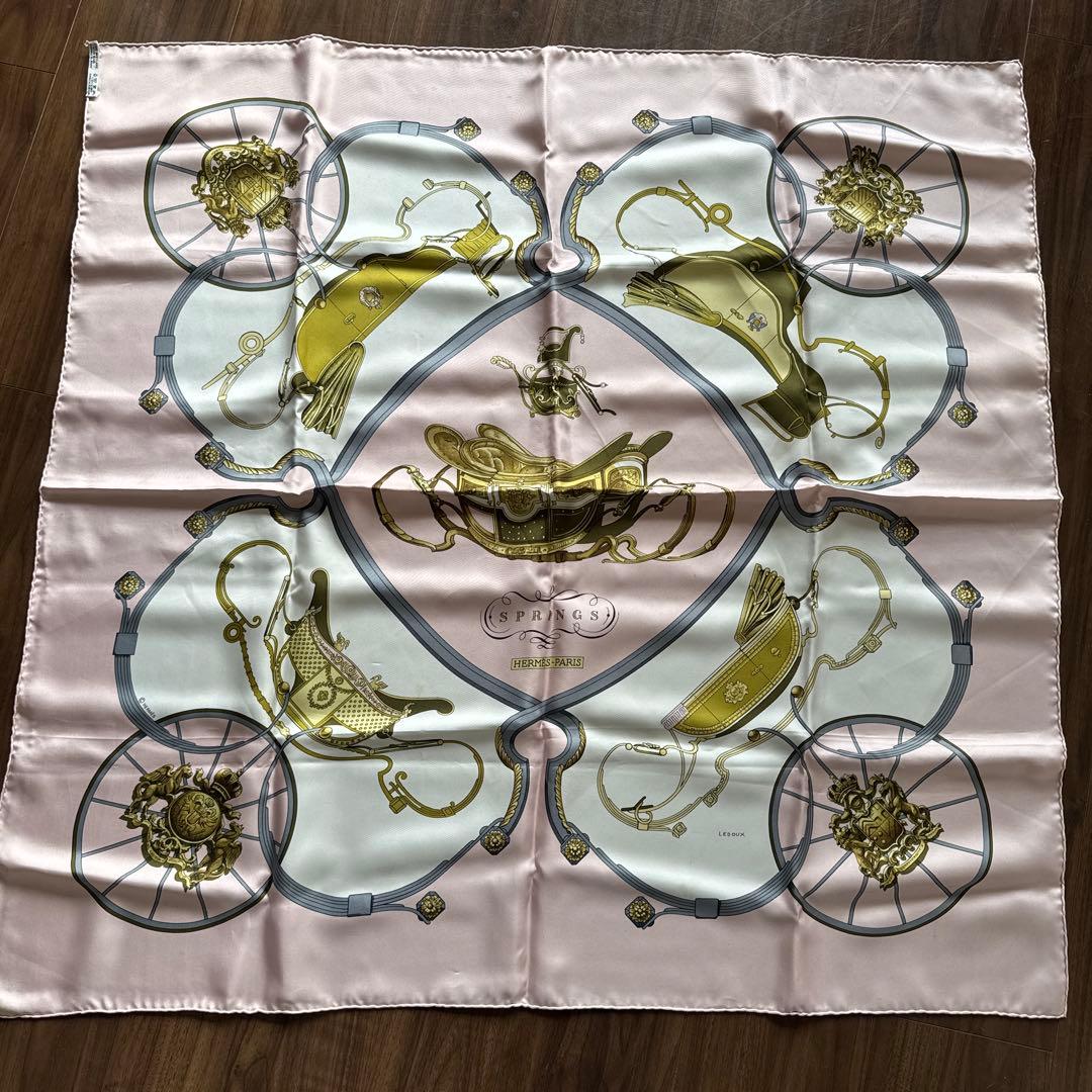 最終値下⭐︎ エルメス　スカーフ　シルク　90