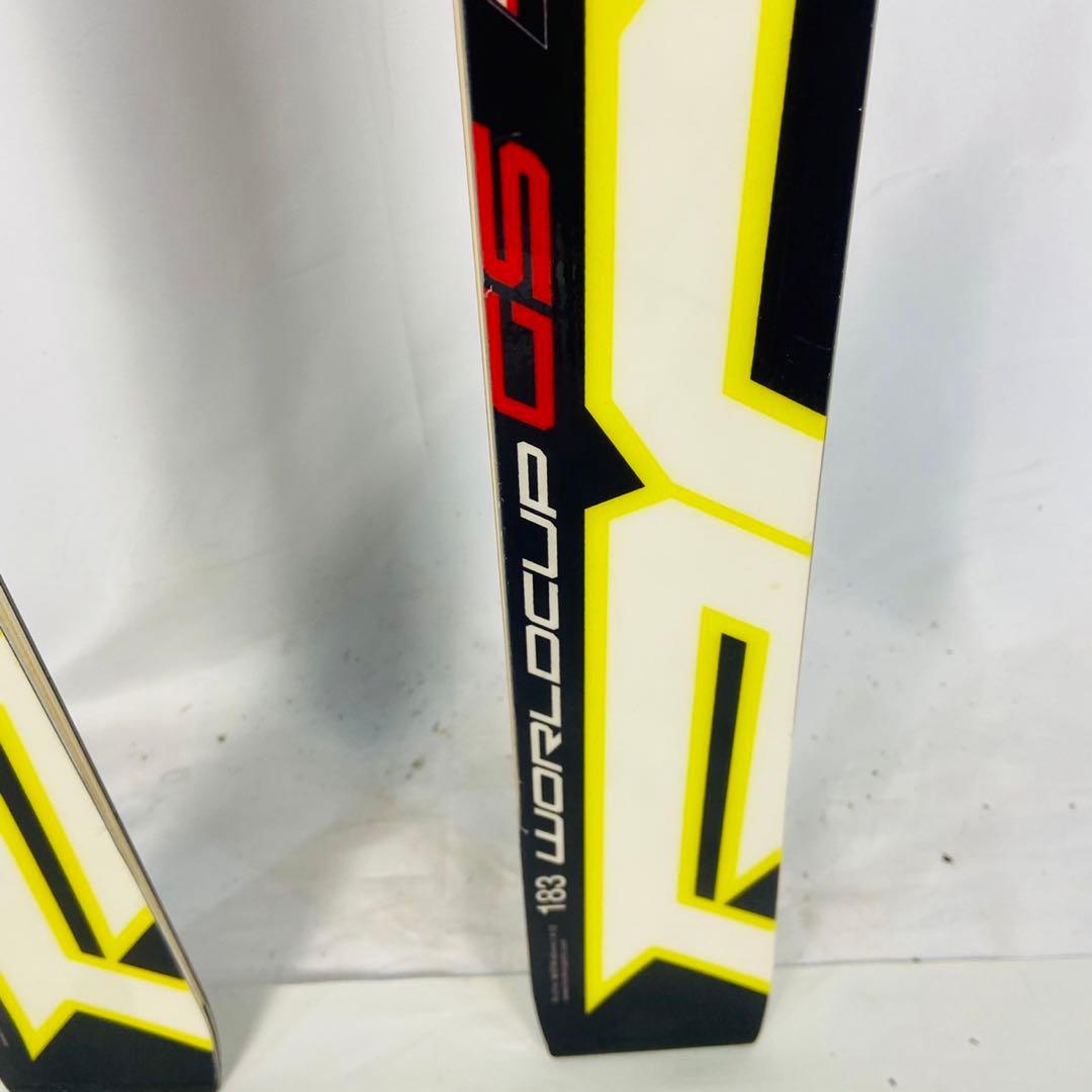 【良品】 Fischer WORLDCUP GS 183cm スキー板