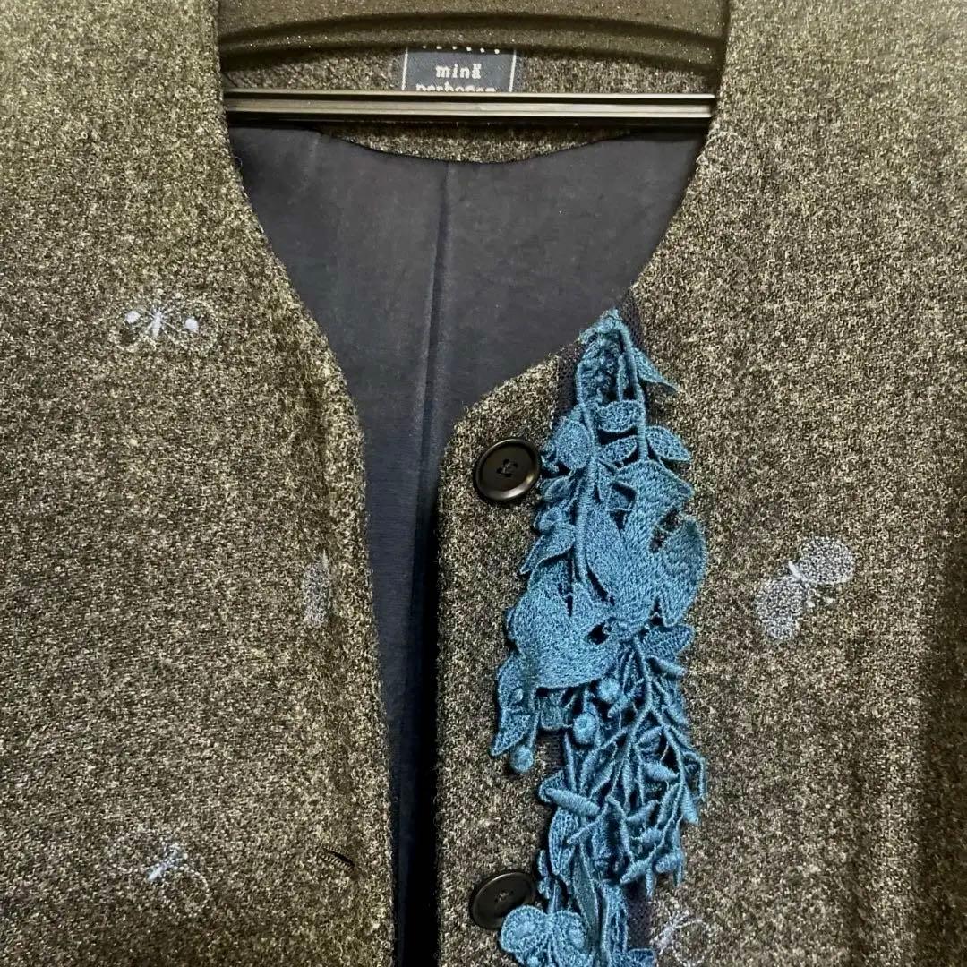 最終　ミナペルホネンchochoフォレストパレードコート