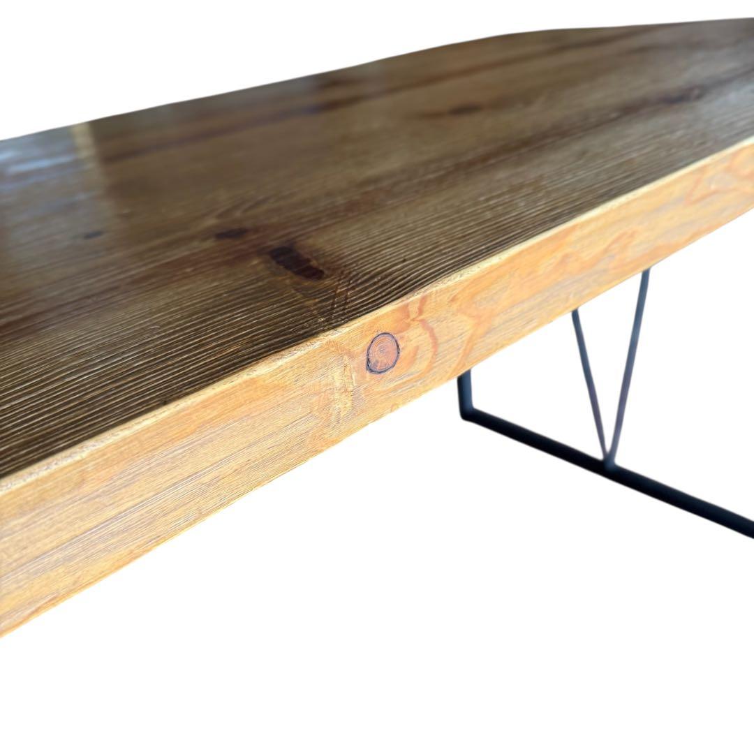 HR772 広松木工　GALA actus 天然木×スチール　インダストリアル