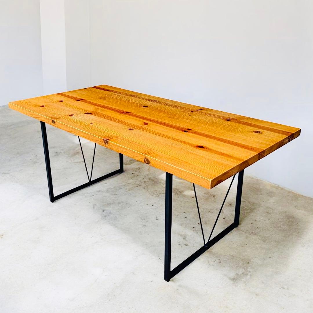 HR772 広松木工　GALA actus 天然木×スチール　インダストリアル