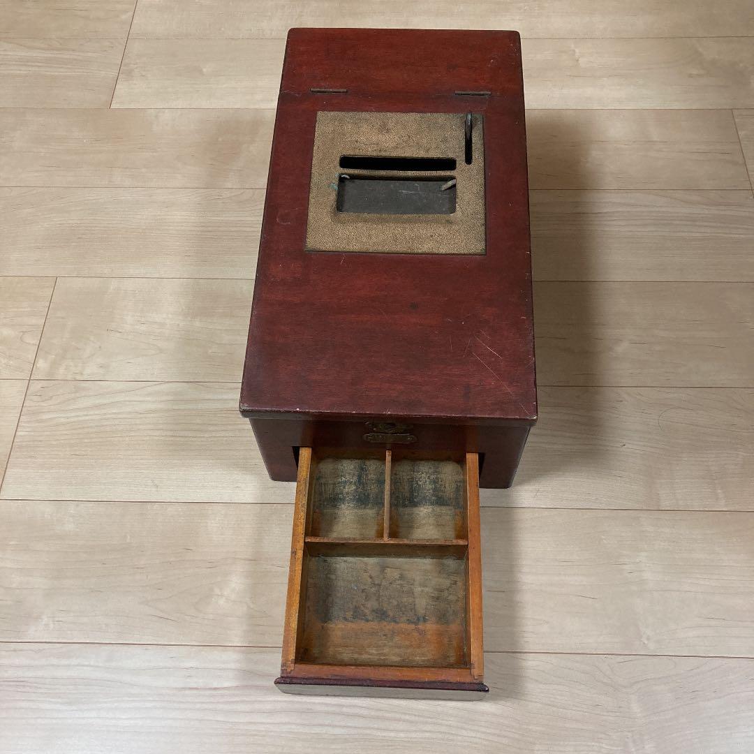 アンティーク　レジスター　木製
