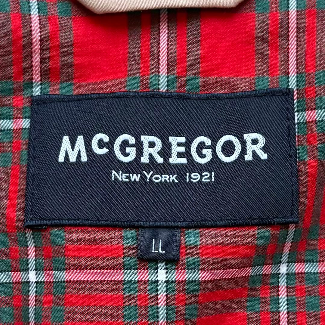 美品 McGREGOR ハリントンジャケット スイングトップ LL ベージュ