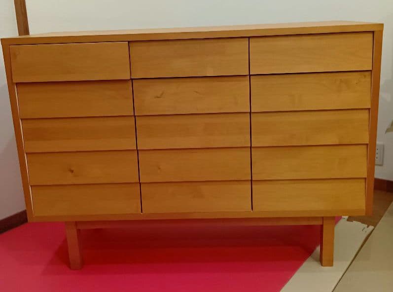 unico キャビネット　チェスト　サイドボード　TUO 幅120