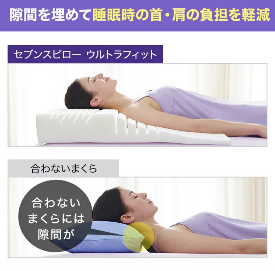 トゥルースリーパーセブンスピローウルトラフィット洗えるプラス低反発枕