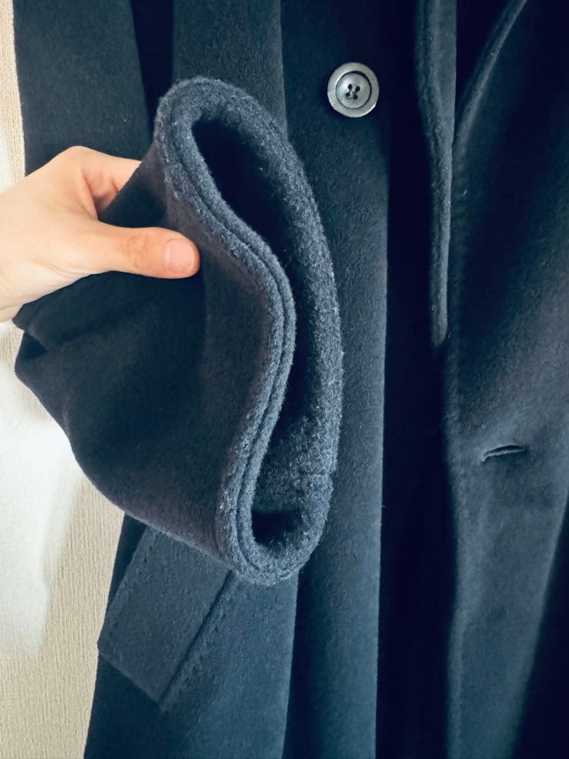 【MaxMara】ネイビーロングコート