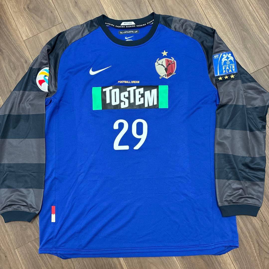 鹿島アントラーズ 選手実使用公式戦ユニフォーム 29