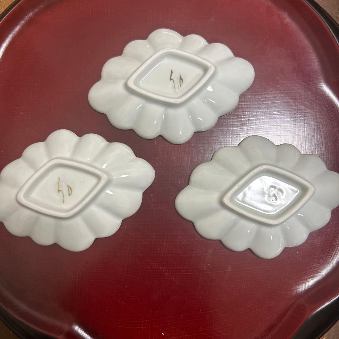 作家　陶芸作家　空萌工房 うさぎ 田口紀美子 小皿 3枚セット