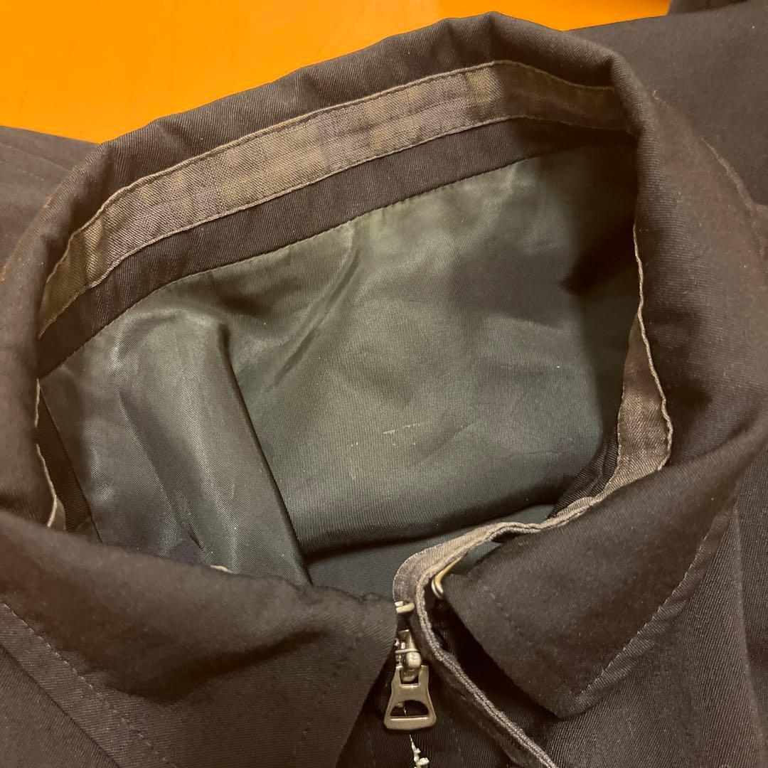 y’s for men ウールギャバ 短丈 ブルゾン ブラック 黒 90s