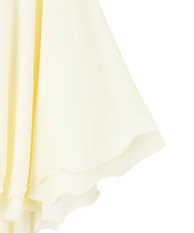 JENNE フラワーメローケープ　ホワイト　L　新品タグ付き