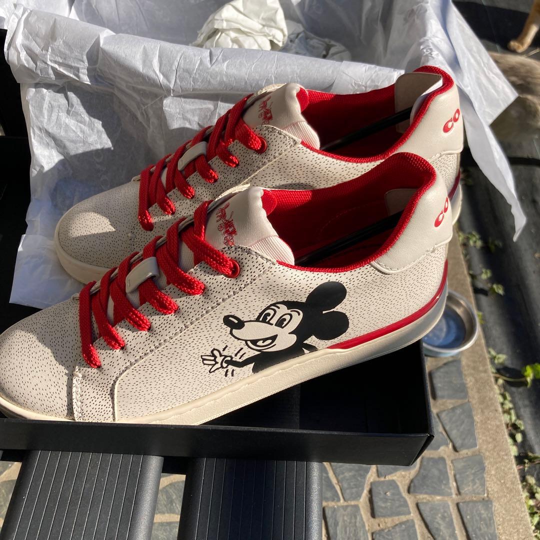 COACH Keith Haring ミッキーマウススニーカー