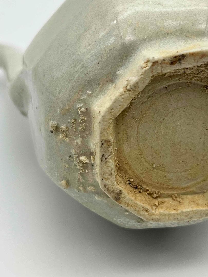 宋時代　青白磁 湖田窯水注　蓋付き 影青執壺　水注　水指　水差し(F-99)