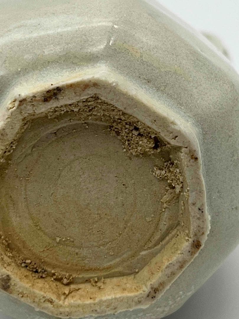 宋時代　青白磁 湖田窯水注　蓋付き 影青執壺　水注　水指　水差し(F-99)