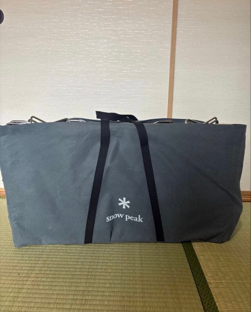 スノーピーク　ジカロテーブルステンレス 収納バッグ付き