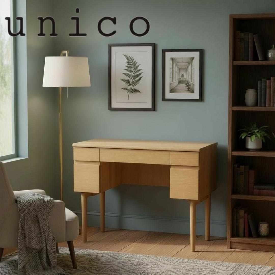 unico ウニコ SOLK ソルク デスク ドレッサー 北欧風