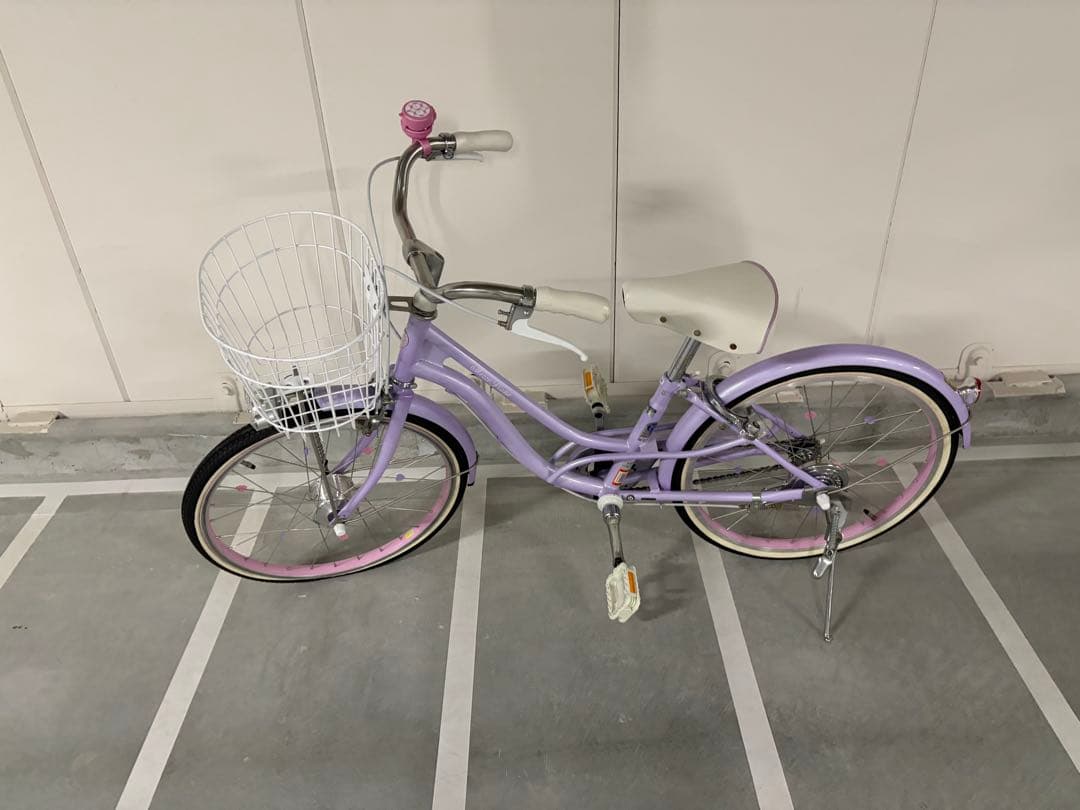 Mezzo Piano 子供用自転車 紫色　20インチ