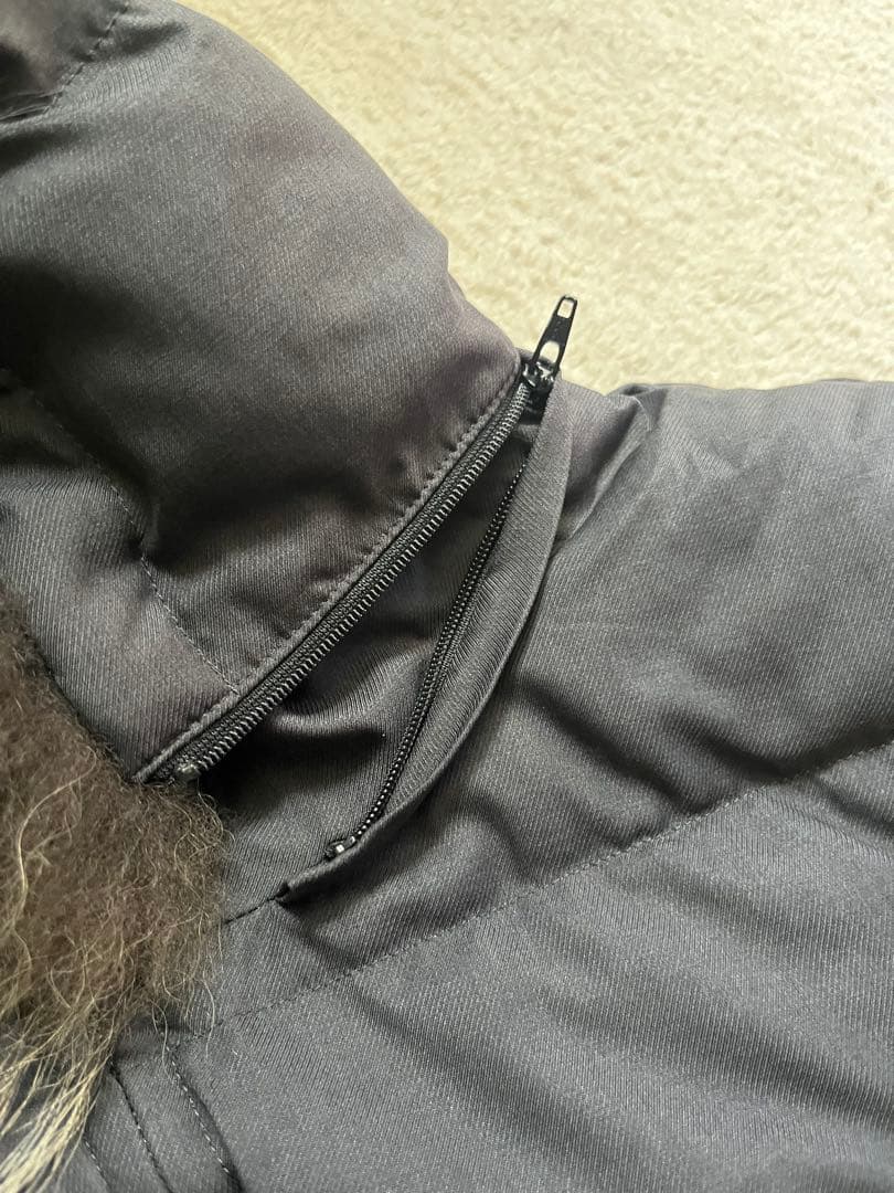 美品　23区 LIMONTA ダウンコート ラクーンファー 洗える Aライン