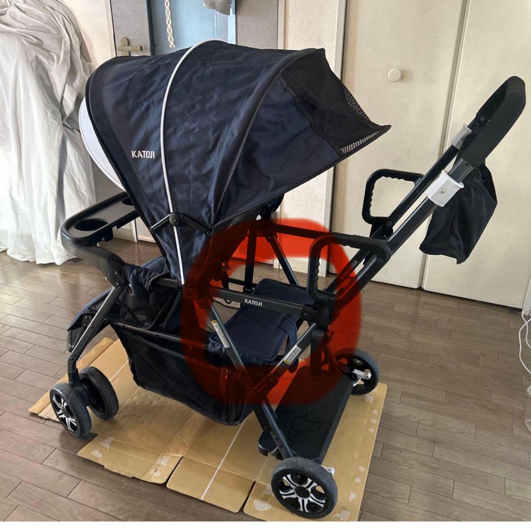 お値下げ！KATOJI ネイビー ベビーカー