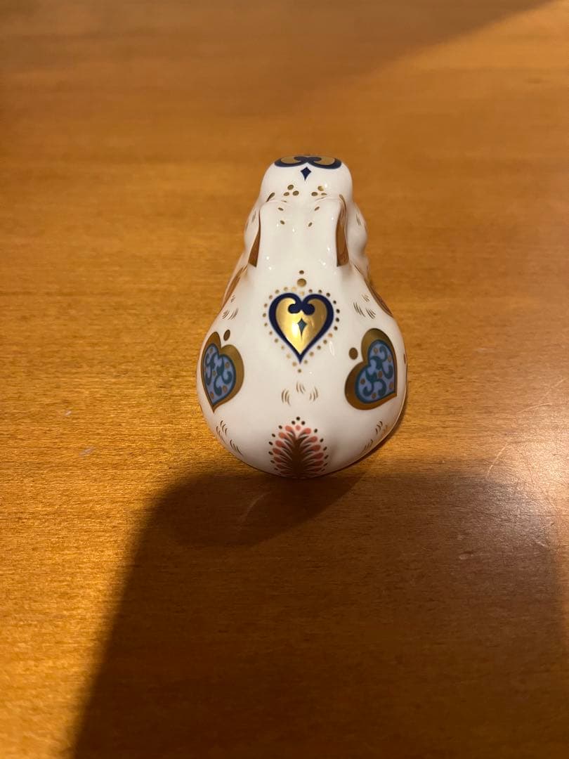 置物  CROWN DERBY New Year Rabbit