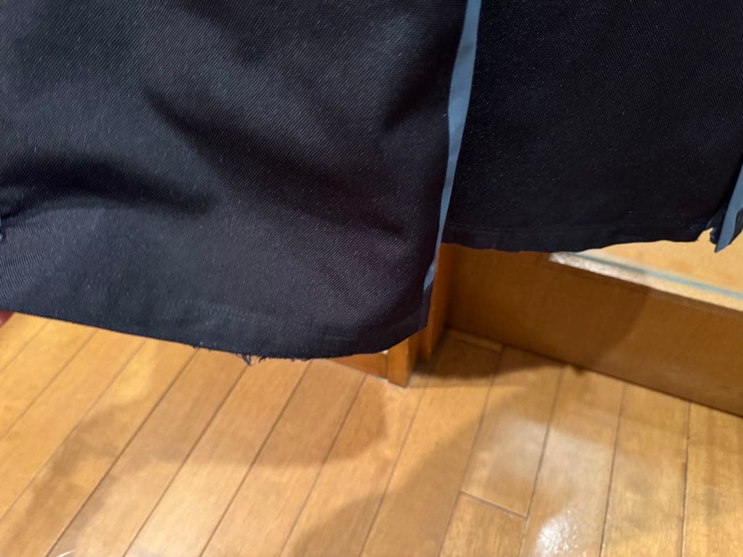 unfudge アンファッジ　GENTLE BIB PANTS ブルーグレー