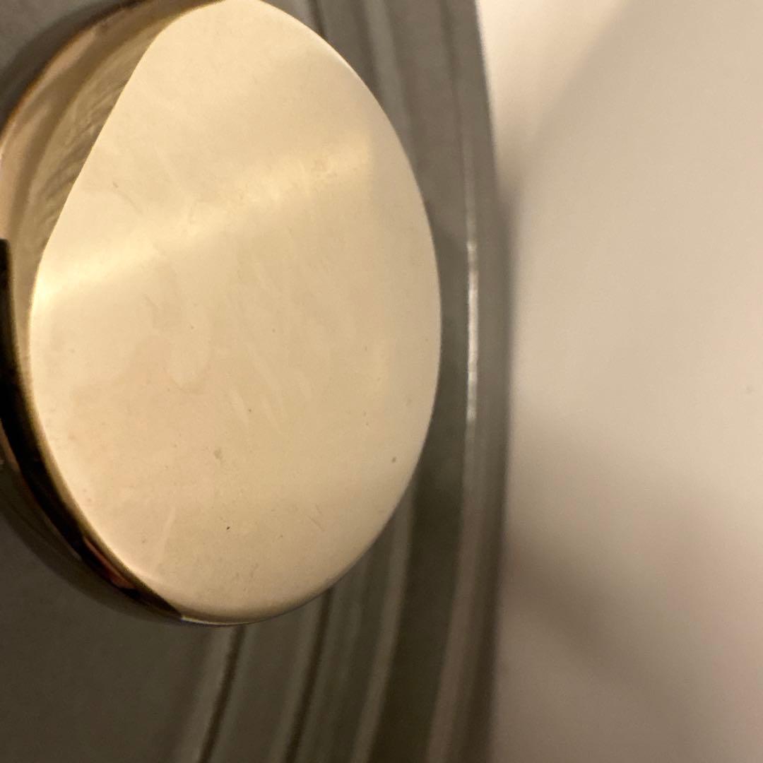 美品　STAUB ストウブ ピコ・ココット オーバル 23cm 両手鍋 グレー