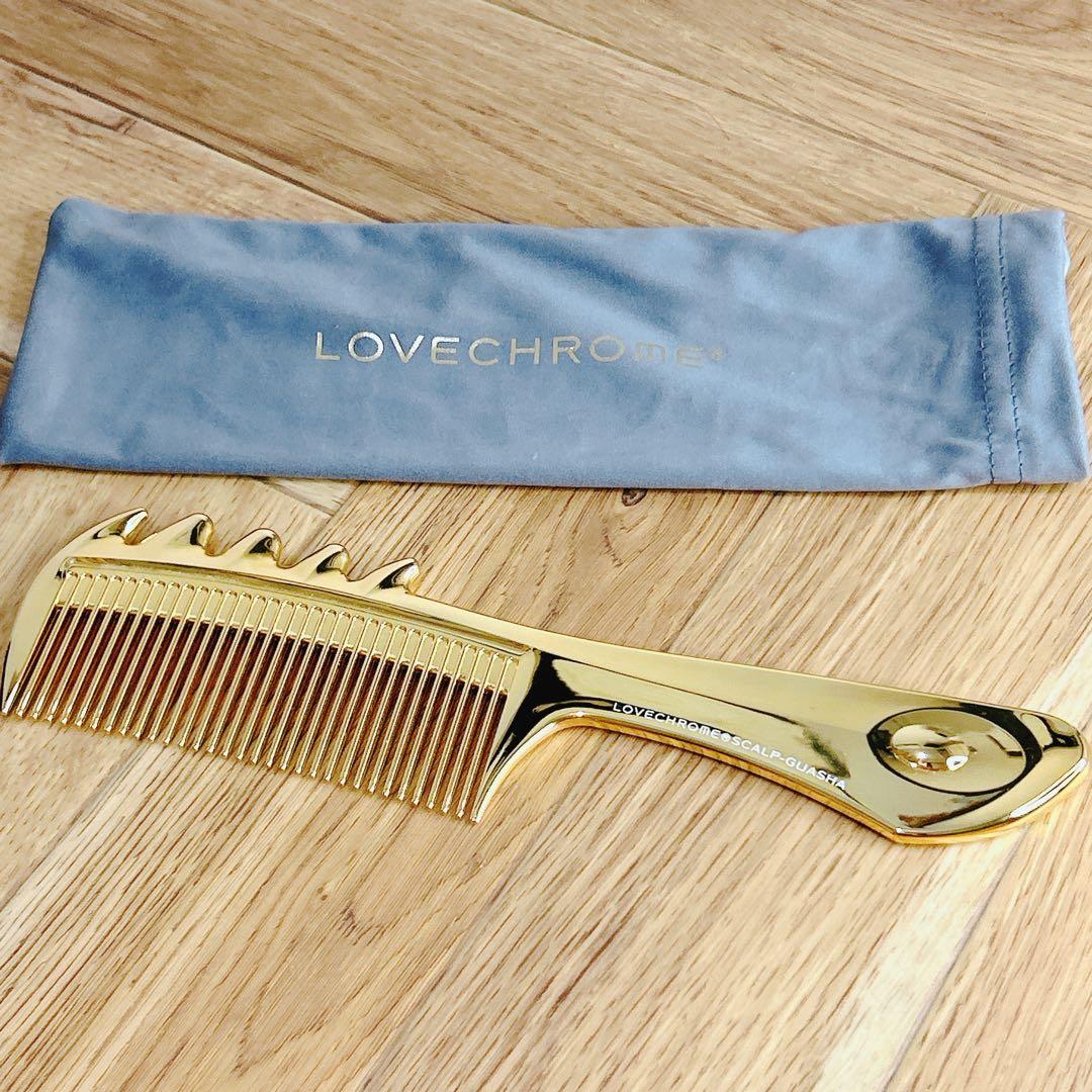 【美品】ラブクロム　LOVECHROME　K24GPスカルプカッサ　ゴールド