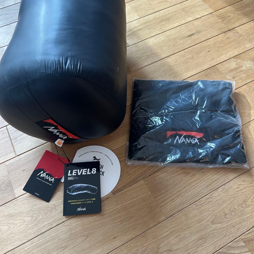 【新品】NANGA シュラフ LEVEL8 -20°C UDD BAG