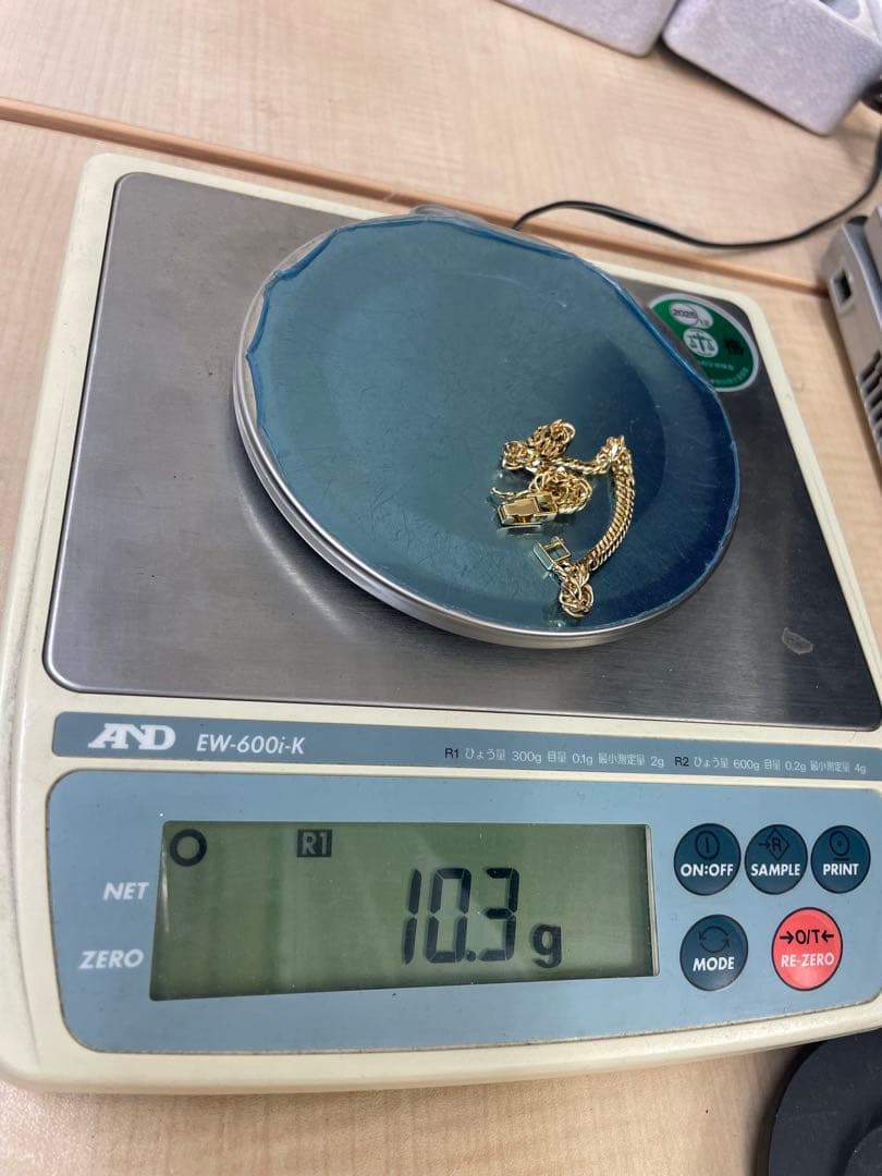 K1812面トリプルブレスレット造幣局マーク有り