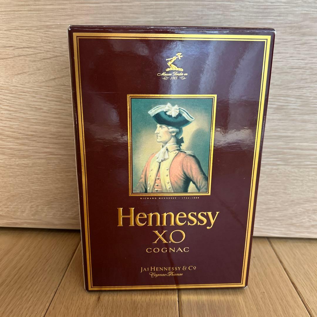 Hennessy X.O コニャック ボックス付き　ブランデー