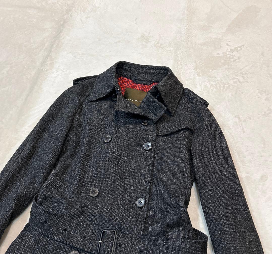 【美品】MACKINTOSH マッキントッシュ 英国最高級ライン トレンチコート