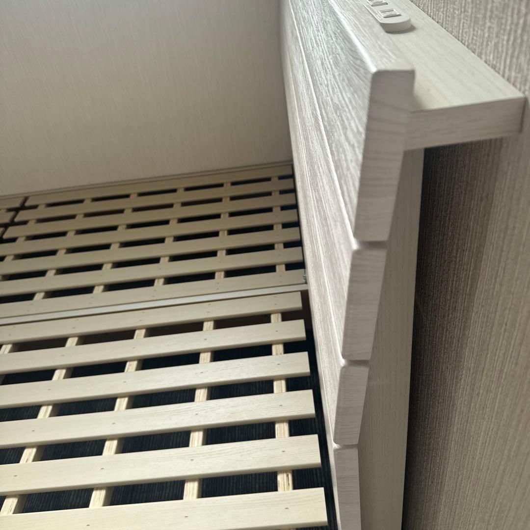 ニトリ ダブルベッドフレーム(EB-001 WW LEG/LOW)