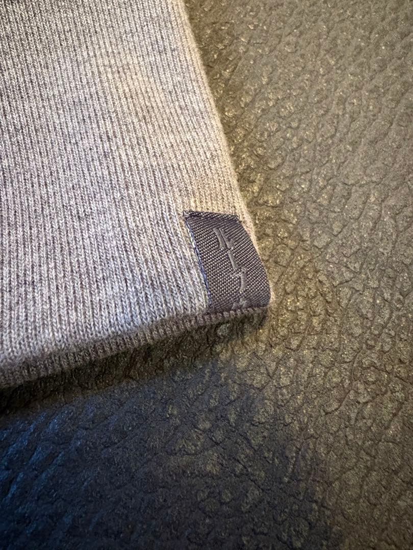 【未使用】LOOPWHEELER カシミヤ・シルク混カーディガン L受注生産限定