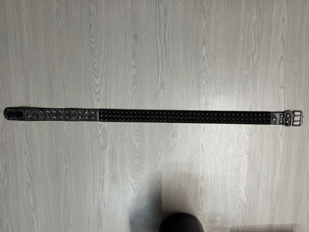 スタッズ　ベルト　SEX POT Revenge パイソン　鋲　ロックンロール