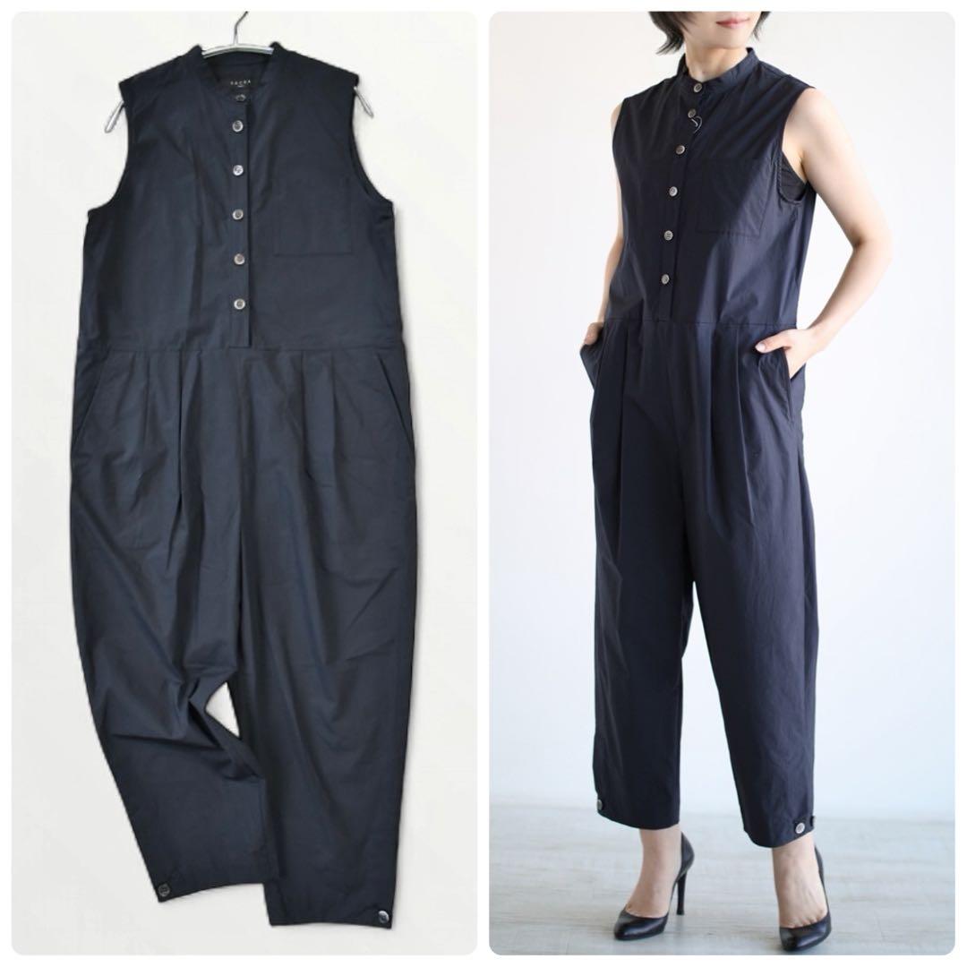 SACRA値下げ！COTTON RAMIE TYPEWRITER オールインワン