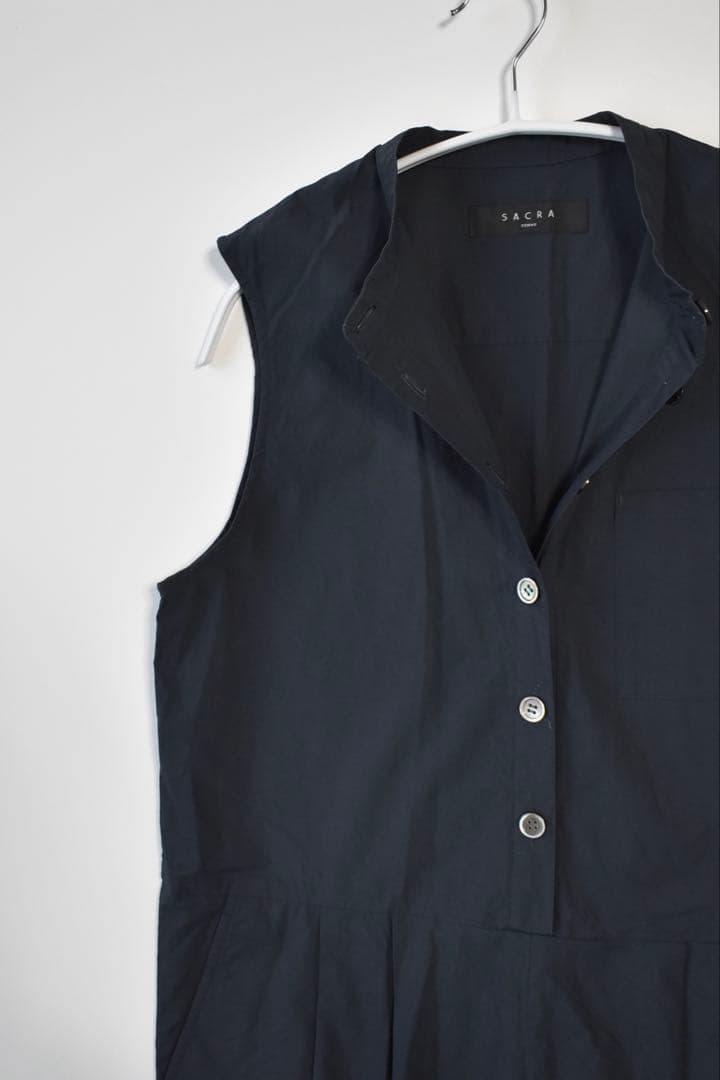 SACRA値下げ！COTTON RAMIE TYPEWRITER オールインワン