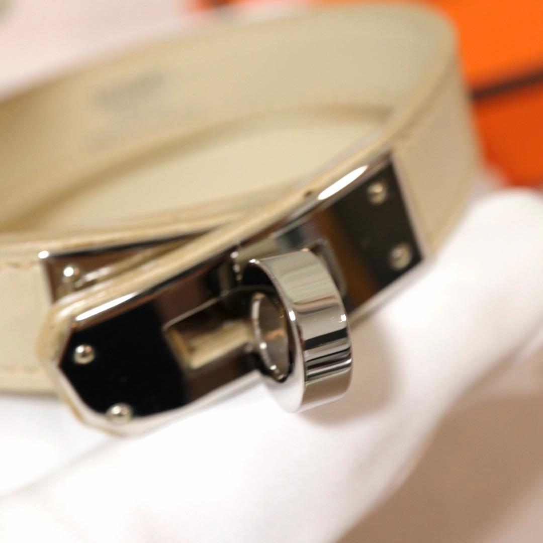 HERMES エルメス ドゥブルトゥール ケリー ブレスレット □F 刻印