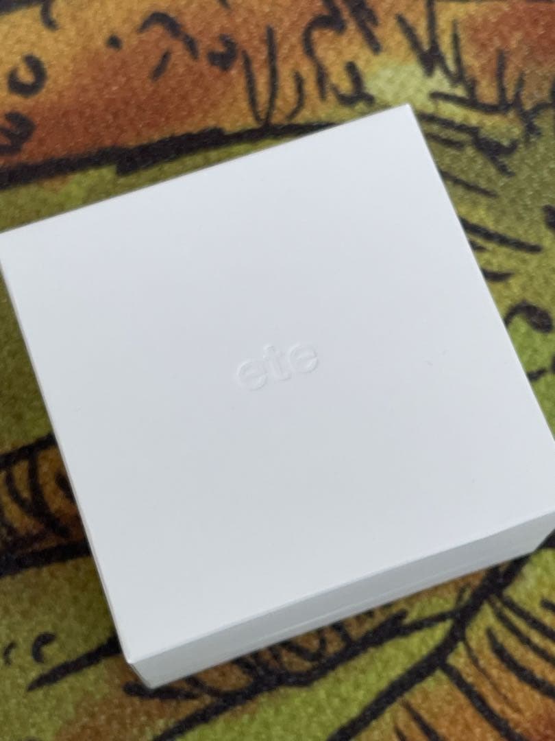 ete K10YG チェーン ステーション ブレスレット