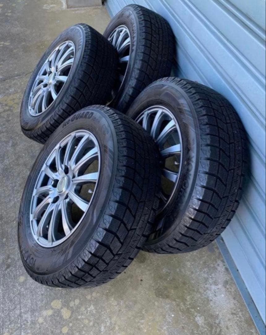 ヨコハマ iceGUARD iG60スタッドレス195/65R15アルミ付①