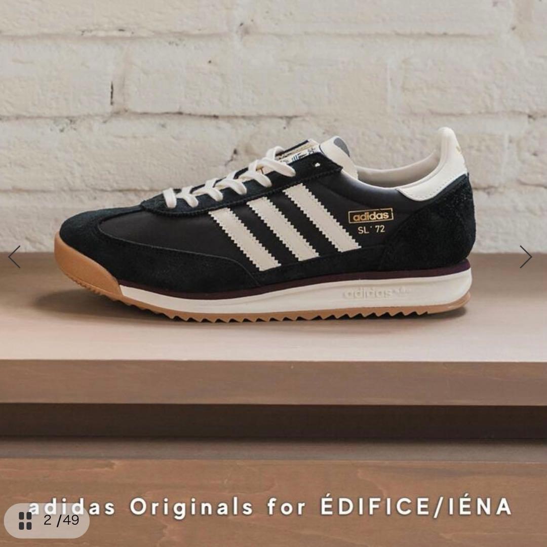 【完売サイズ】adidas SL72 RS EDIFICE/IENA 23.5